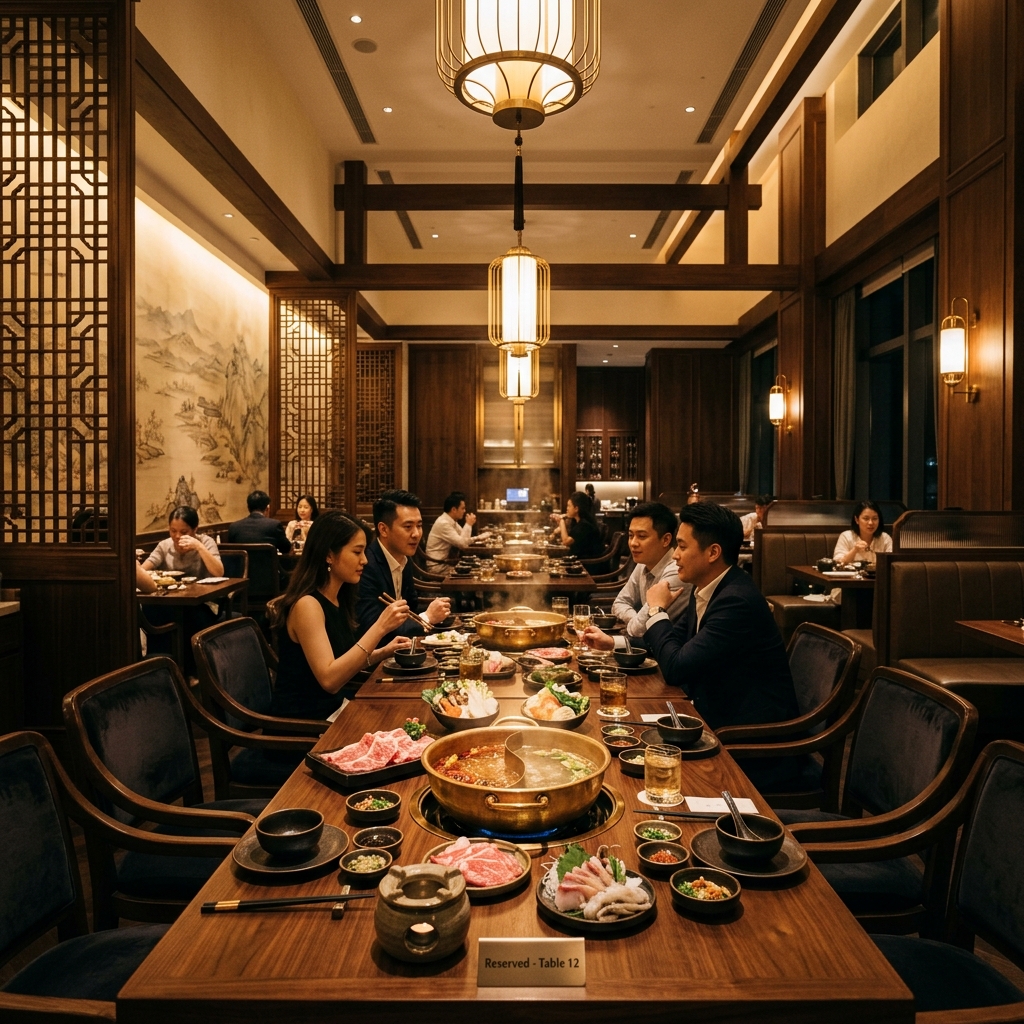 蘇記豬肚雞優雅用餐環境